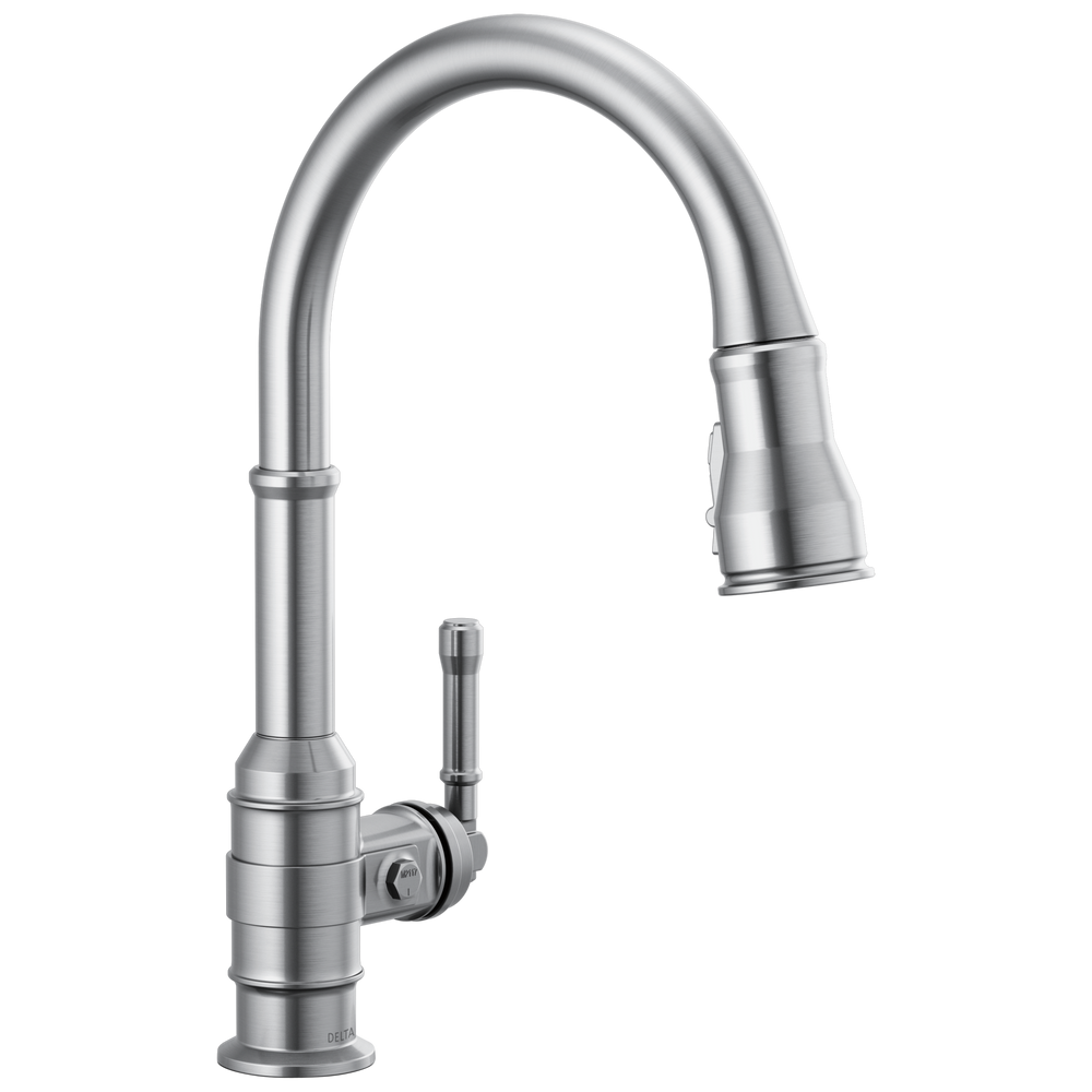 Delta Broderick™: Single Handle Pull-Down Kitchen Faucet