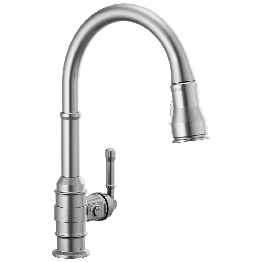 Delta Broderick™: Single Handle Pull-Down Kitchen Faucet