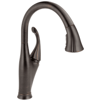 Delta Addison™: Single Handle Pull-Down Kitchen Faucet with ShieldSpray® Technology - Maison&Co.