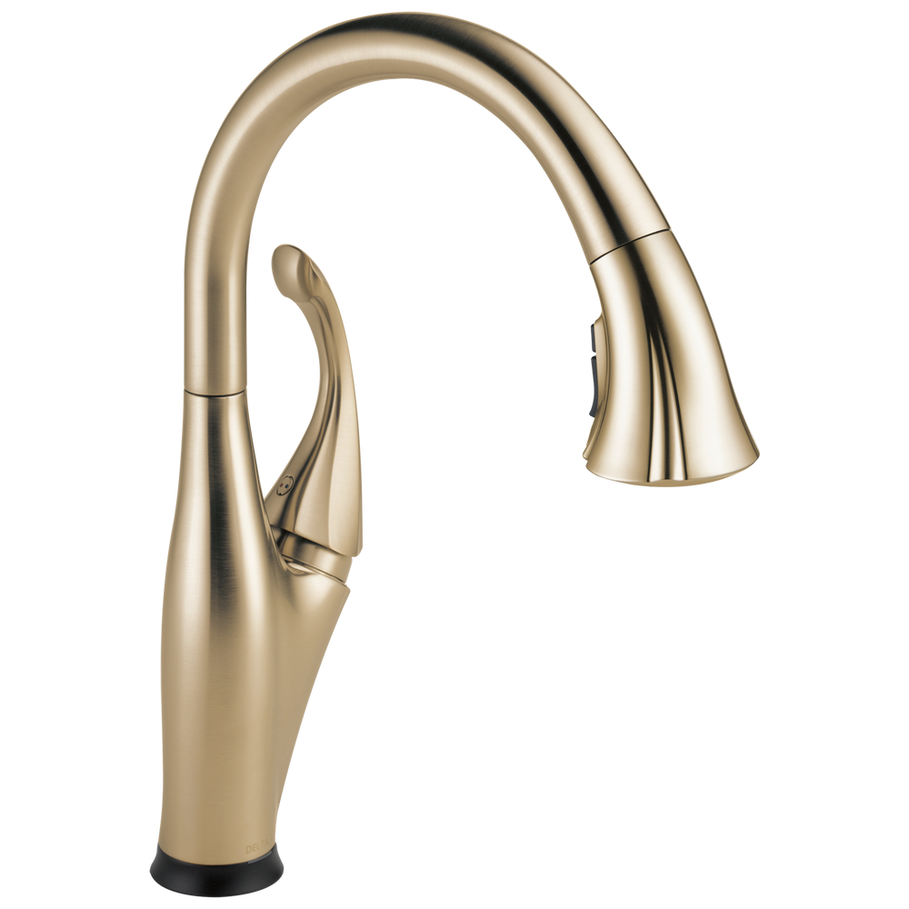 Delta Addison™: Single Handle Pull-Down Kitchen Faucet with Touch<sub>2</sub>O® and ShieldSpray® Technologies