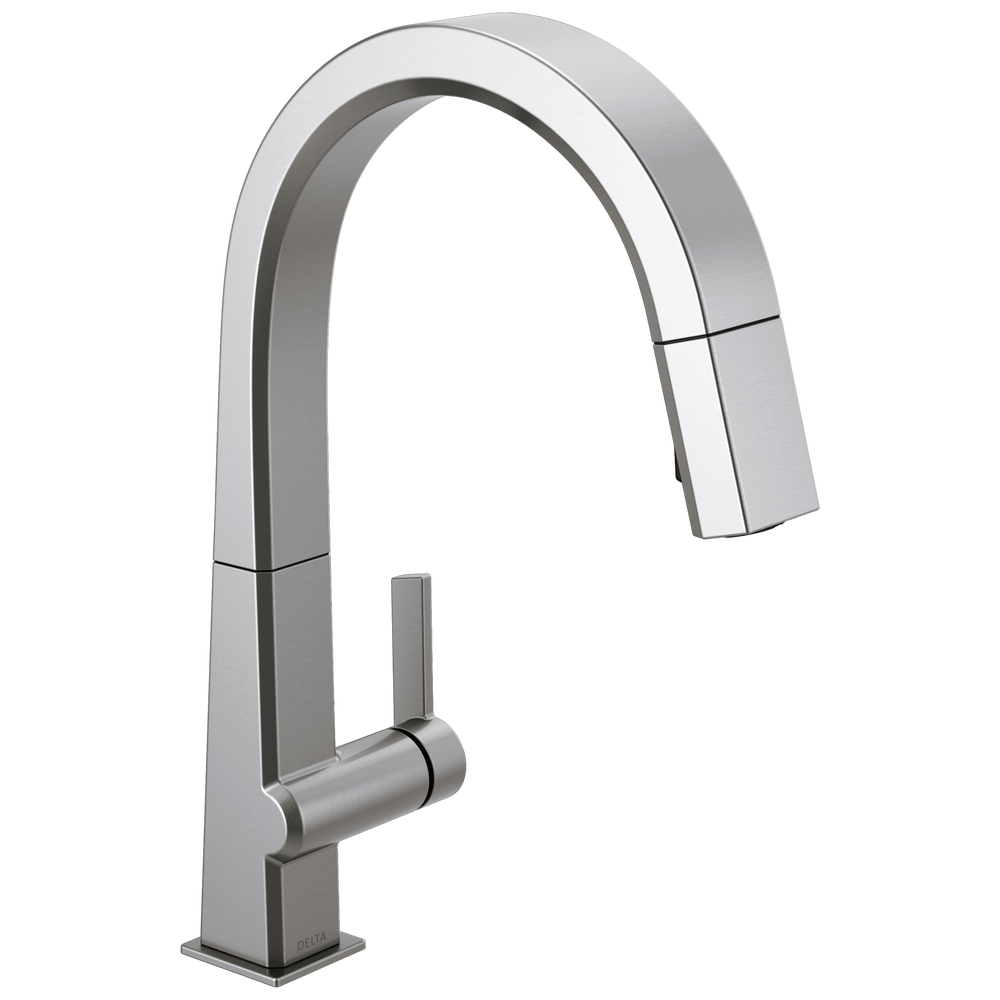 Delta Pivotal™: Single Handle Pull Down Kitchen Faucet - Maison&Co.