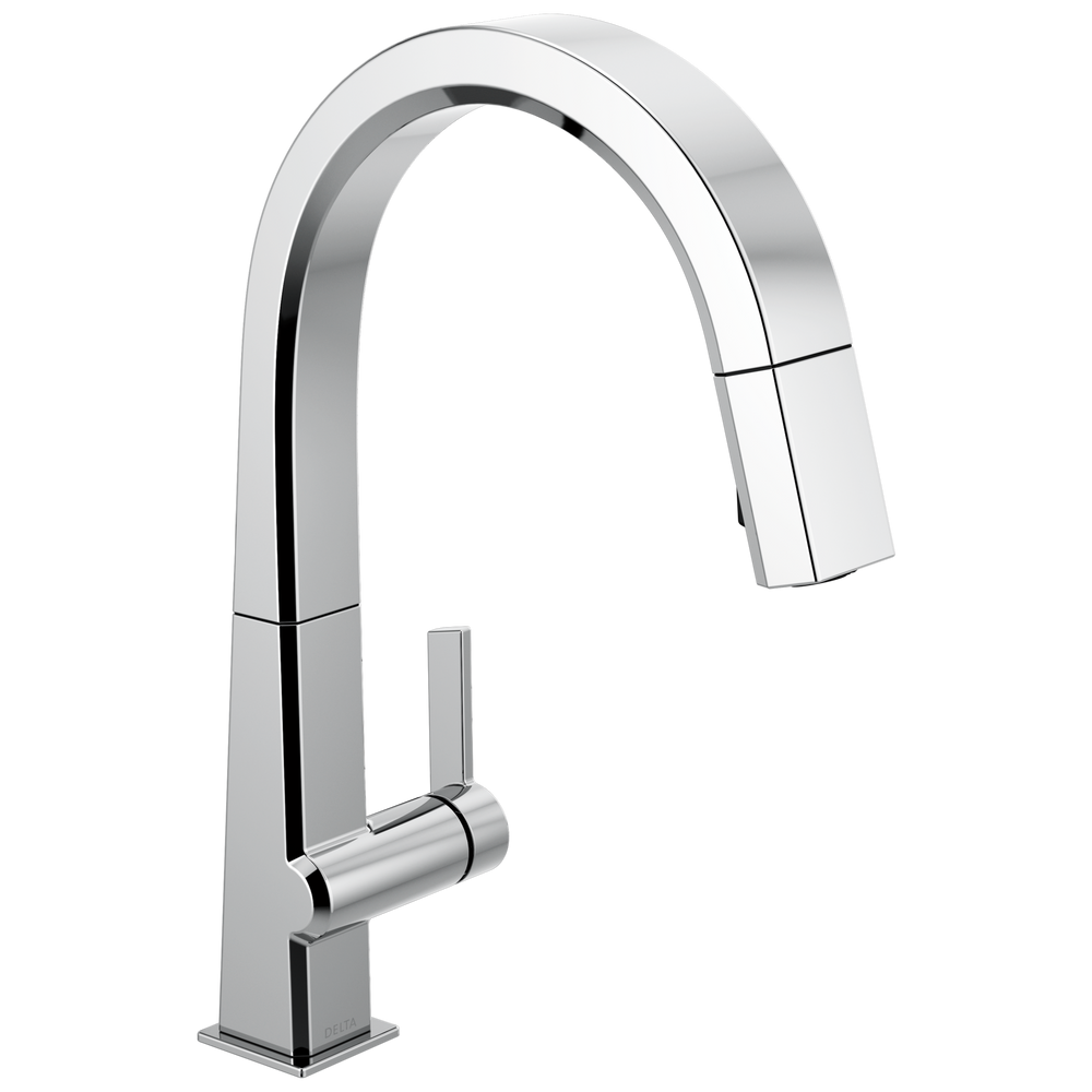Delta Pivotal™: Single Handle Pull Down Kitchen Faucet
