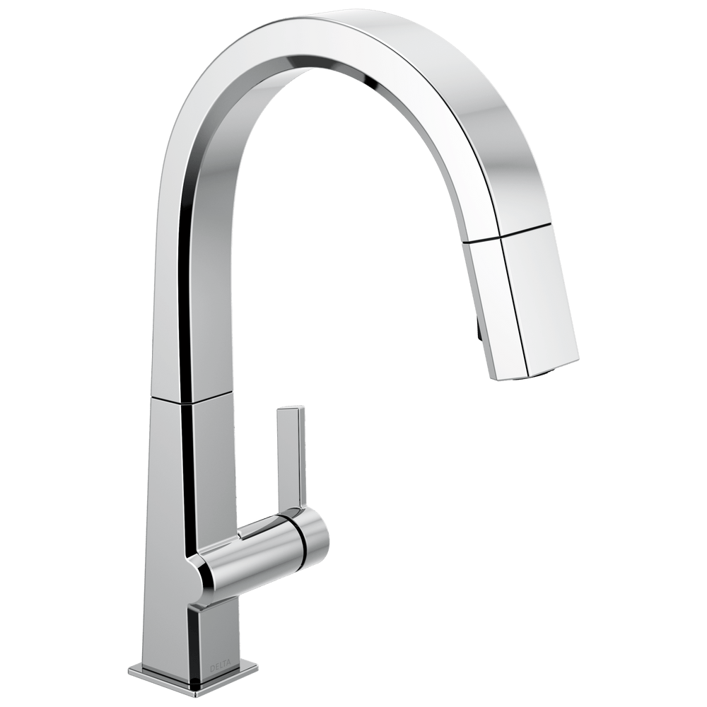 Delta Pivotal™: Single Handle Pull Down Kitchen Faucet