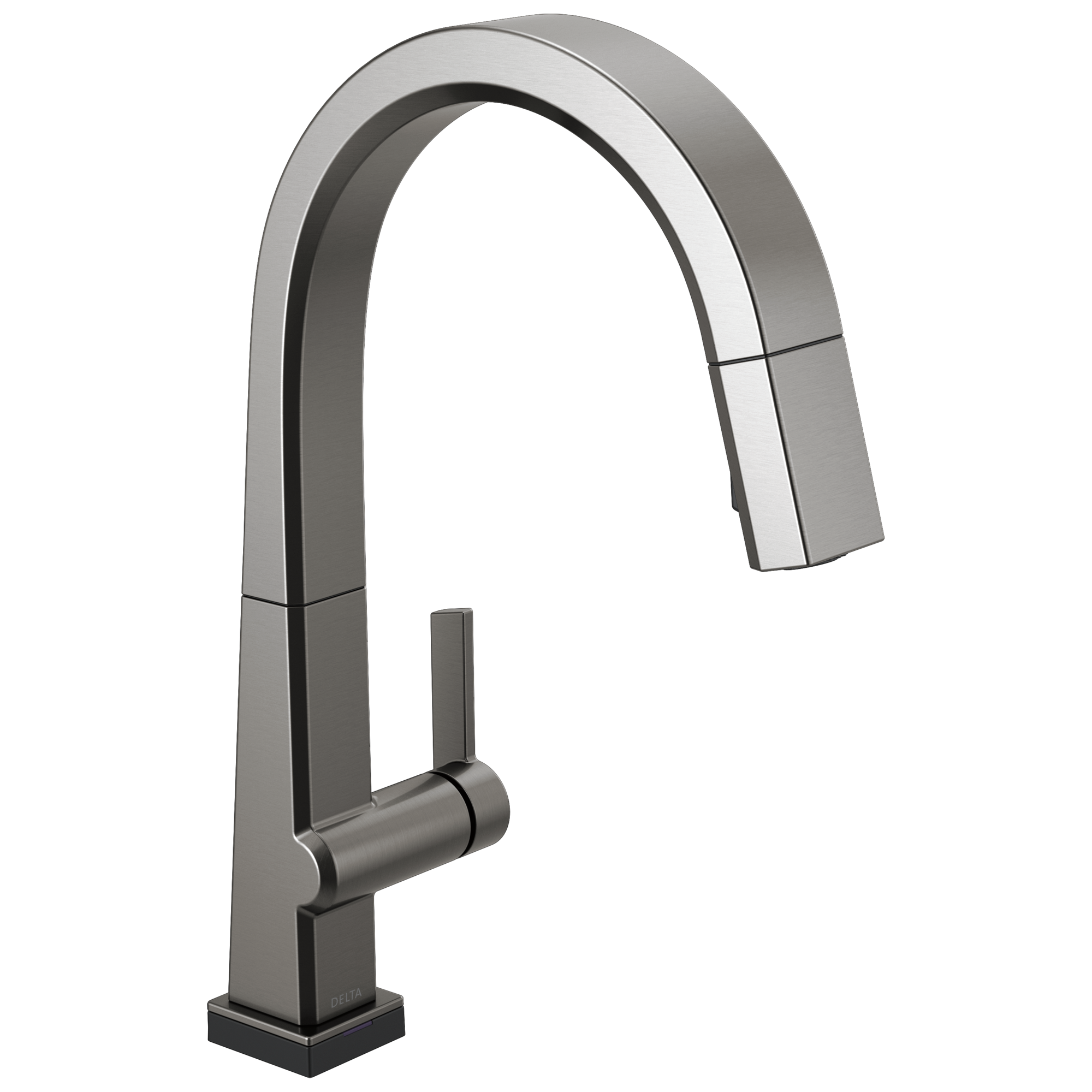 Delta Pivotal™: Single Handle Pull Down Kitchen Faucet with Touch<sub>2</sub>O® Technology - Maison&Co.