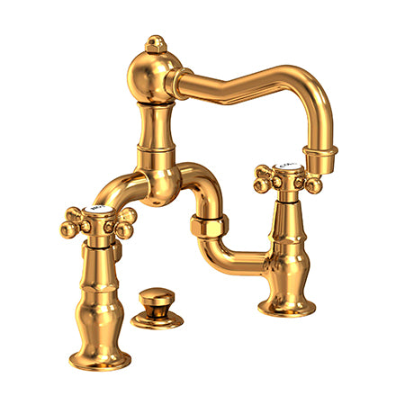 Lavatory Bridge Faucet in Multiple Finishes