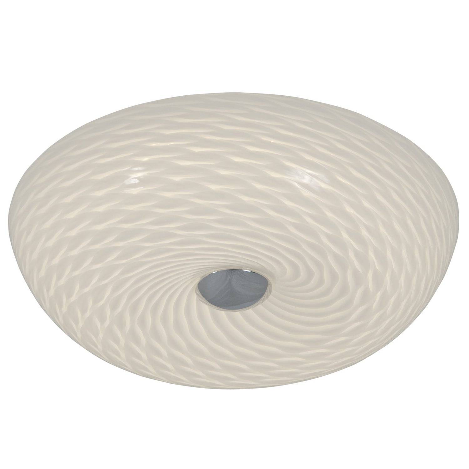 Varaluz - AC1581 - Two Light Flush Mount - Swirled - Chrome