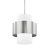 Hudson Valley - 8615-PN - One Light Pendant - Corinth - Polished Nickel