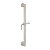 California Faucets - 9430S-30K-SN - 30" Grab Bar with Slide - Satin Nickel  - Descanso