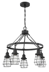 Craftmade - 50625 - Thatcher Five Light Chandelier in Mulltiple Finishes - Thatcher