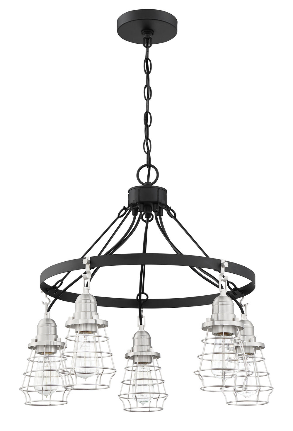 Craftmade - 50625 - Thatcher Five Light Chandelier in Mulltiple Finishes - Thatcher