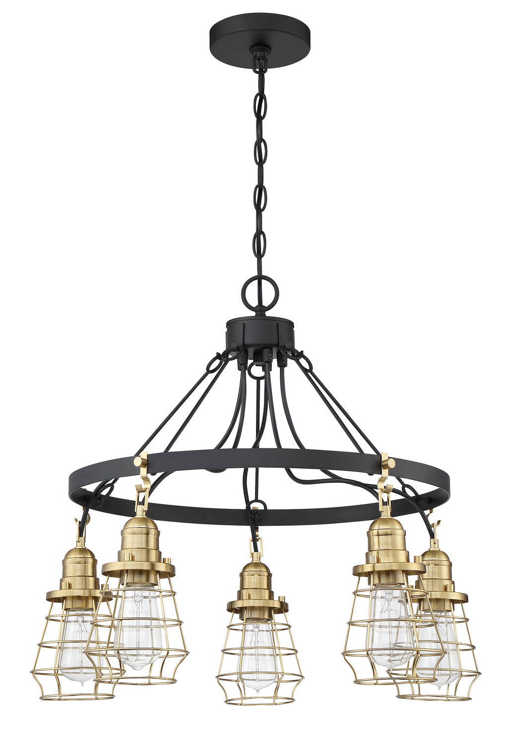 Craftmade - 50625 - Thatcher Five Light Chandelier in Mulltiple Finishes - Thatcher