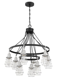 Craftmade - 50629 - Thatcher Nine Light Chandelier in Mulltiple Finishes - Thatcher