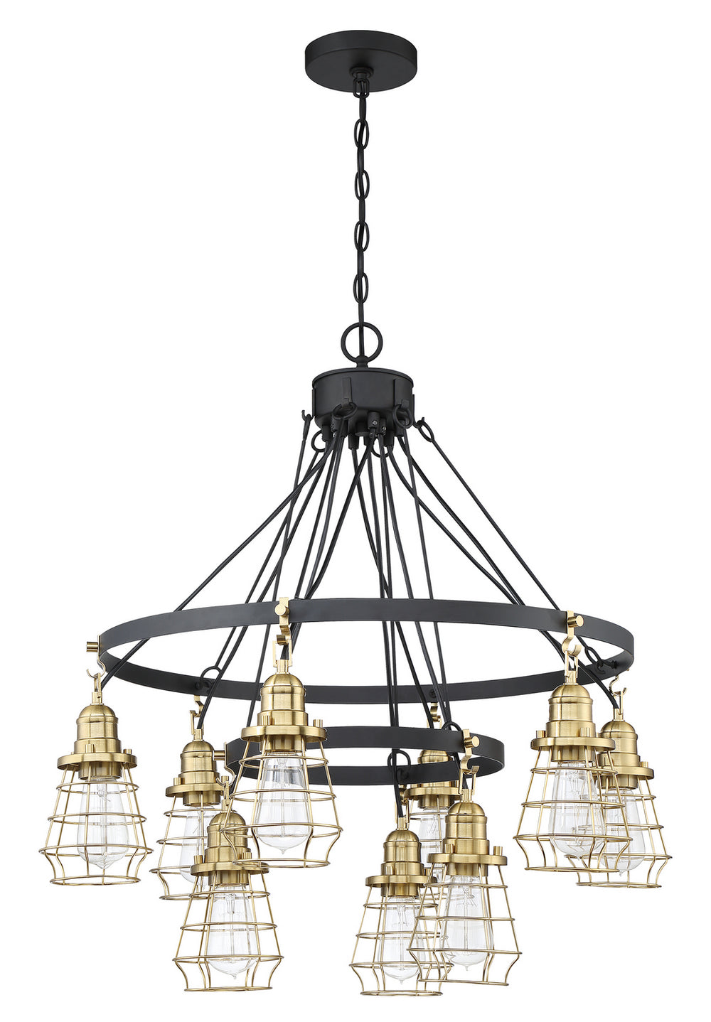 Craftmade - 50629 - Thatcher Nine Light Chandelier in Mulltiple Finishes - Thatcher