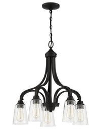 Craftmade - 41915 - Grace Five Light Chandelier in Mulltiple Finishes - Grace