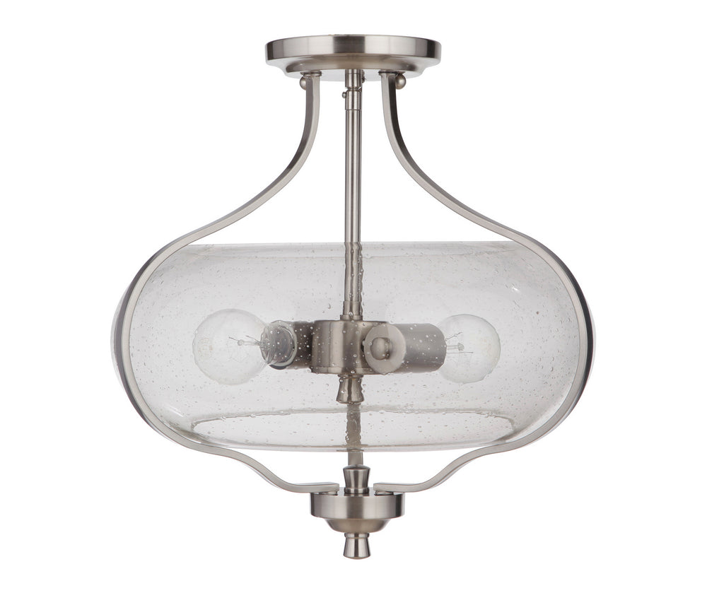 Craftmade - 49952 - Serene Two Light Semi Flush Mount in Mulltiple Finishes - Serene