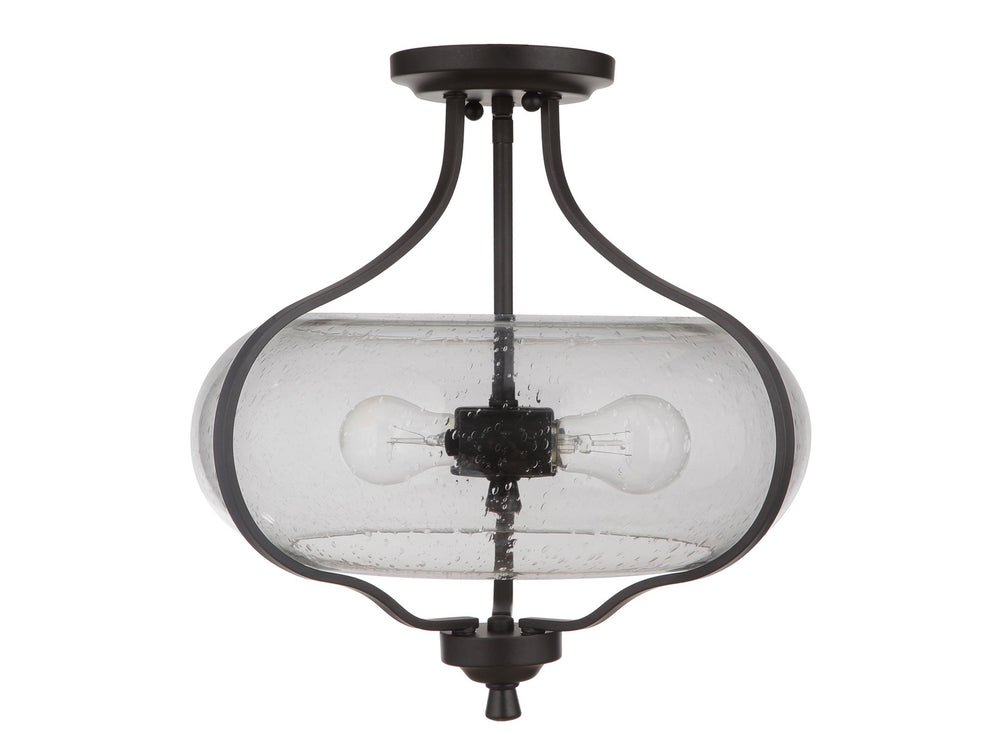 Craftmade - 49952 - Serene Two Light Semi Flush Mount in Mulltiple Finishes - Serene