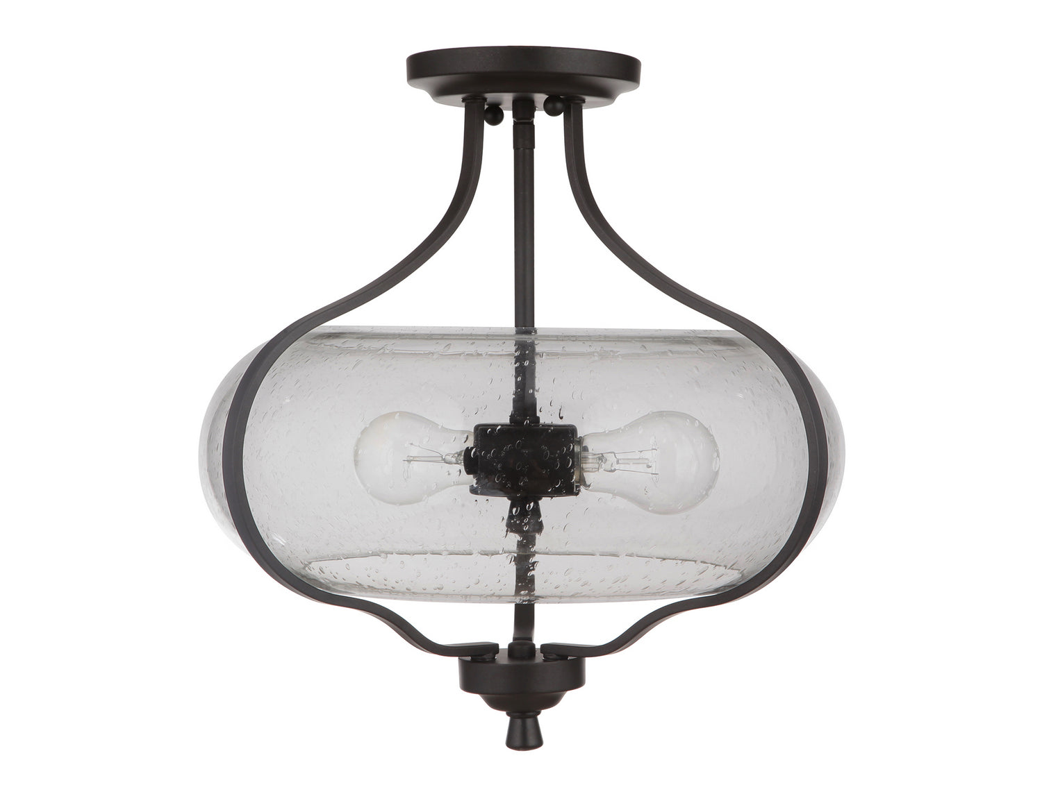 Craftmade - 49952 - Serene Two Light Semi Flush Mount in Mulltiple Finishes - Serene