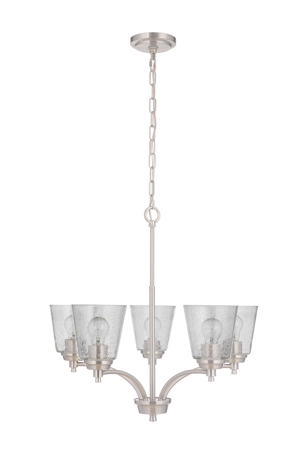 Craftmade - 50225 - Tyler Five Light Chandelier in Mulltiple Finishes - Tyler