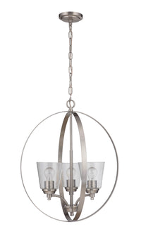 Craftmade - 50233 - Tyler Three Light Foyer Pendant in Mulltiple Finishes - Tyler