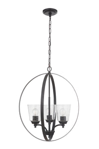 Craftmade - 50233 - Tyler Three Light Foyer Pendant in Mulltiple Finishes - Tyler