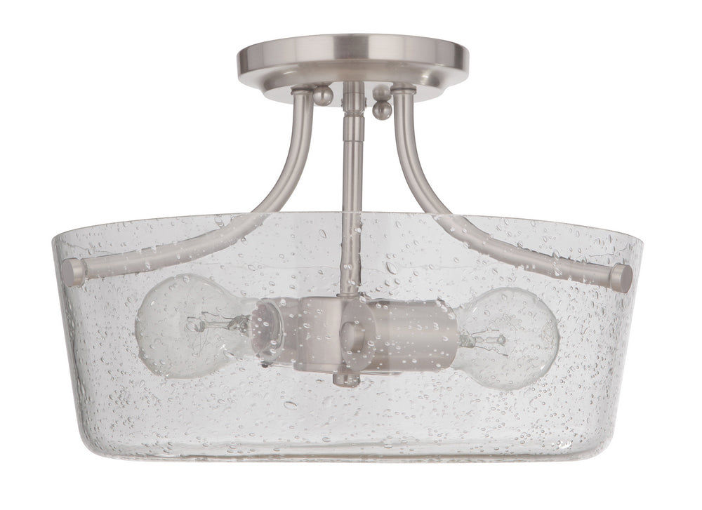 Craftmade - 50252 - Tyler Two Light Semi Flush Mount in Mulltiple Finishes - Tyler