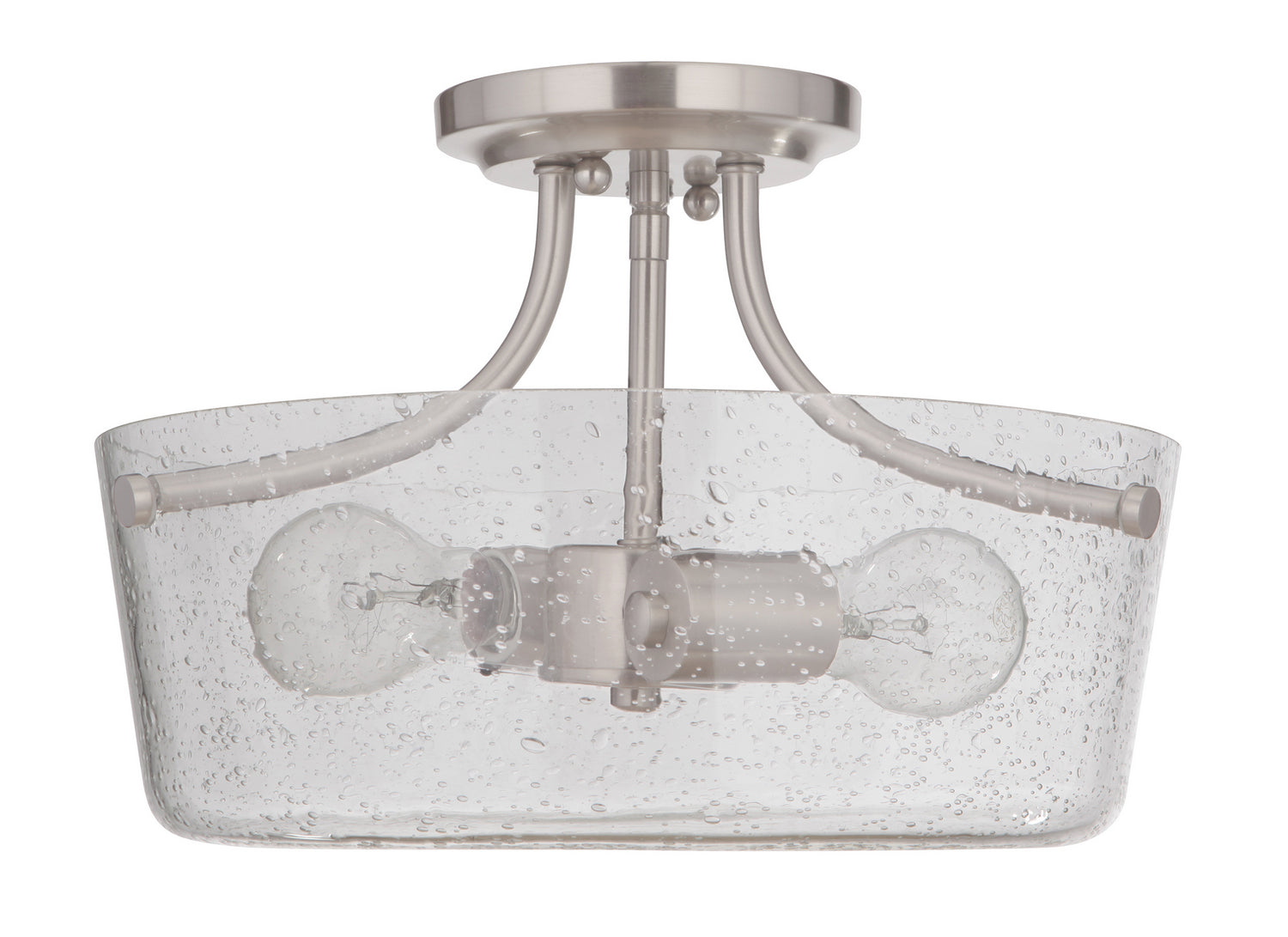 Craftmade - 50252 - Tyler Two Light Semi Flush Mount in Mulltiple Finishes - Tyler