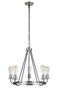 Craftmade - 50325 - Randolph Five Light Chandelier in Mulltiple Finishes - Randolph