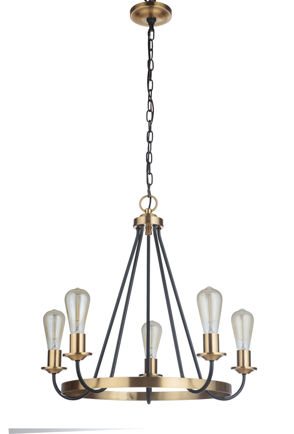 Craftmade - 50325 - Randolph Five Light Chandelier in Mulltiple Finishes - Randolph