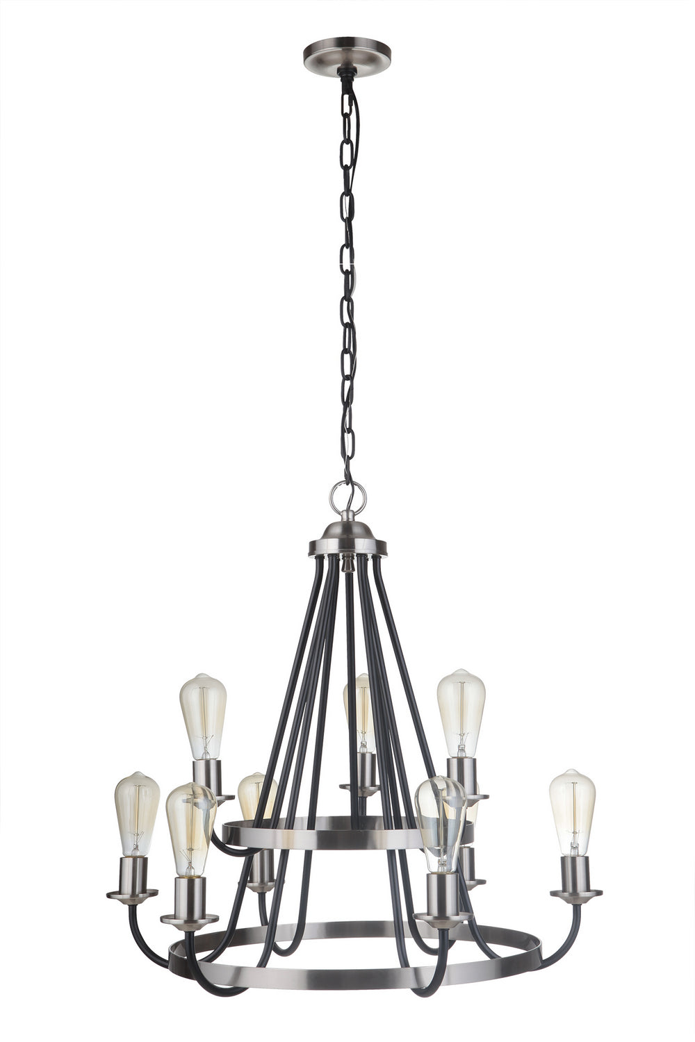 Craftmade - 50329 - Randolph Nine Light Chandelier in Mulltiple Finishes - Randolph