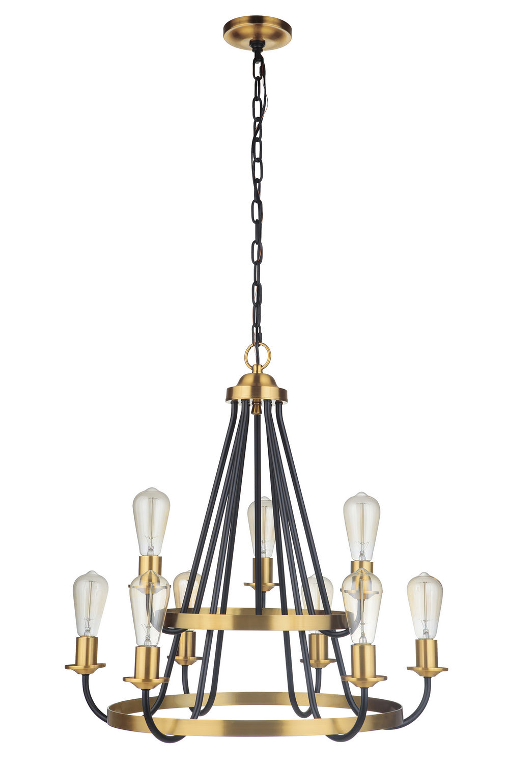 Craftmade - 50329 - Randolph Nine Light Chandelier in Mulltiple Finishes - Randolph