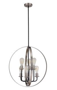 Craftmade - 50336 - Randolph Six Light Foyer Pendant in Mulltiple Finishes - Randolph