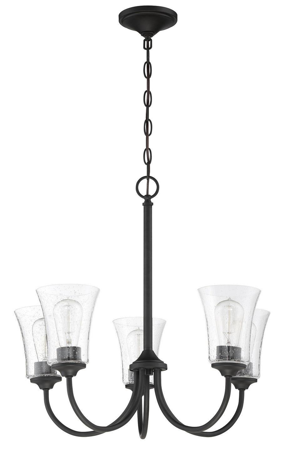 Craftmade - 50425 - Gwyneth Five Light Chandelier in Mulltiple Finishes - Gwyneth