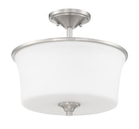 Craftmade - 50452 - Gwyneth Two Light Convertible Semi Flush in Mulltiple Finishes - Gwyneth