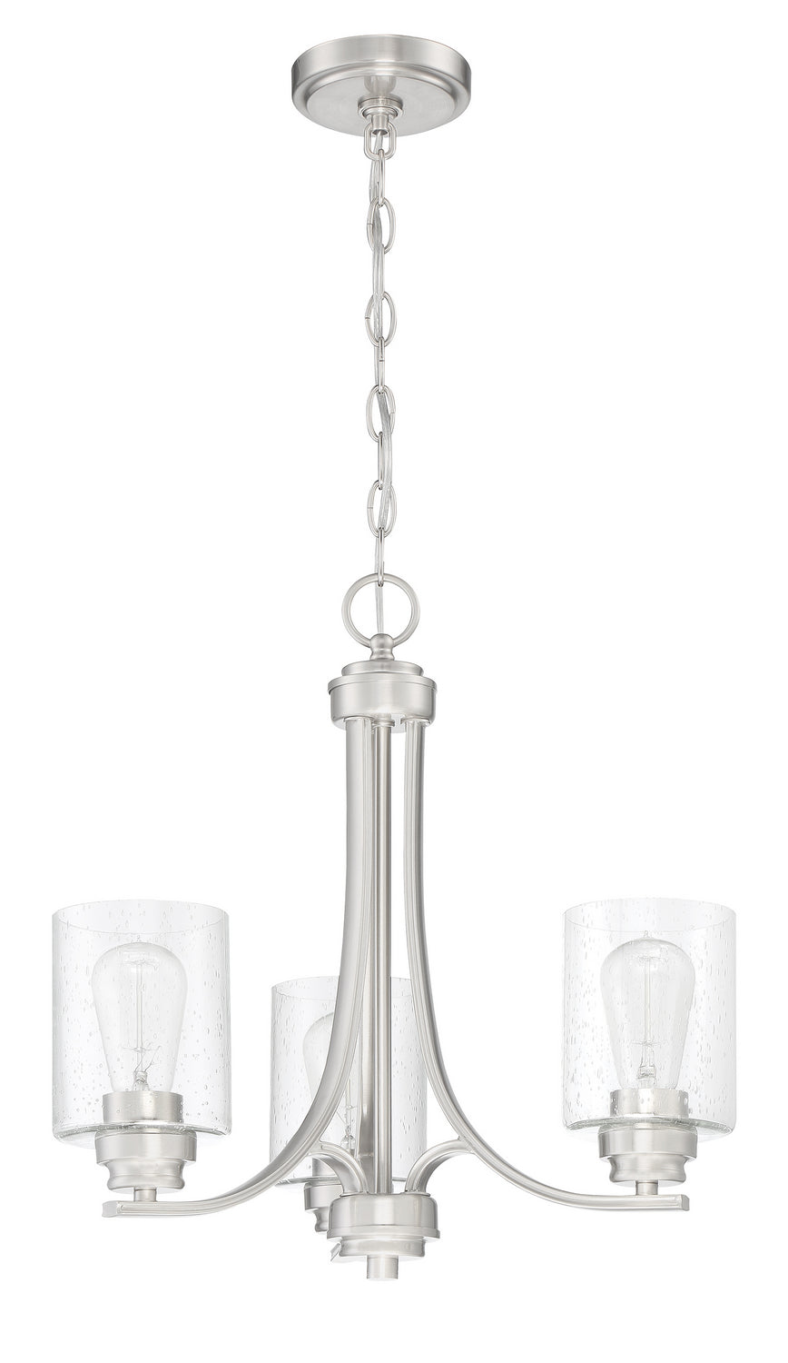 Craftmade - 50523 - Bolden Three Light Chandelier in Mulltiple Finishes - Bolden