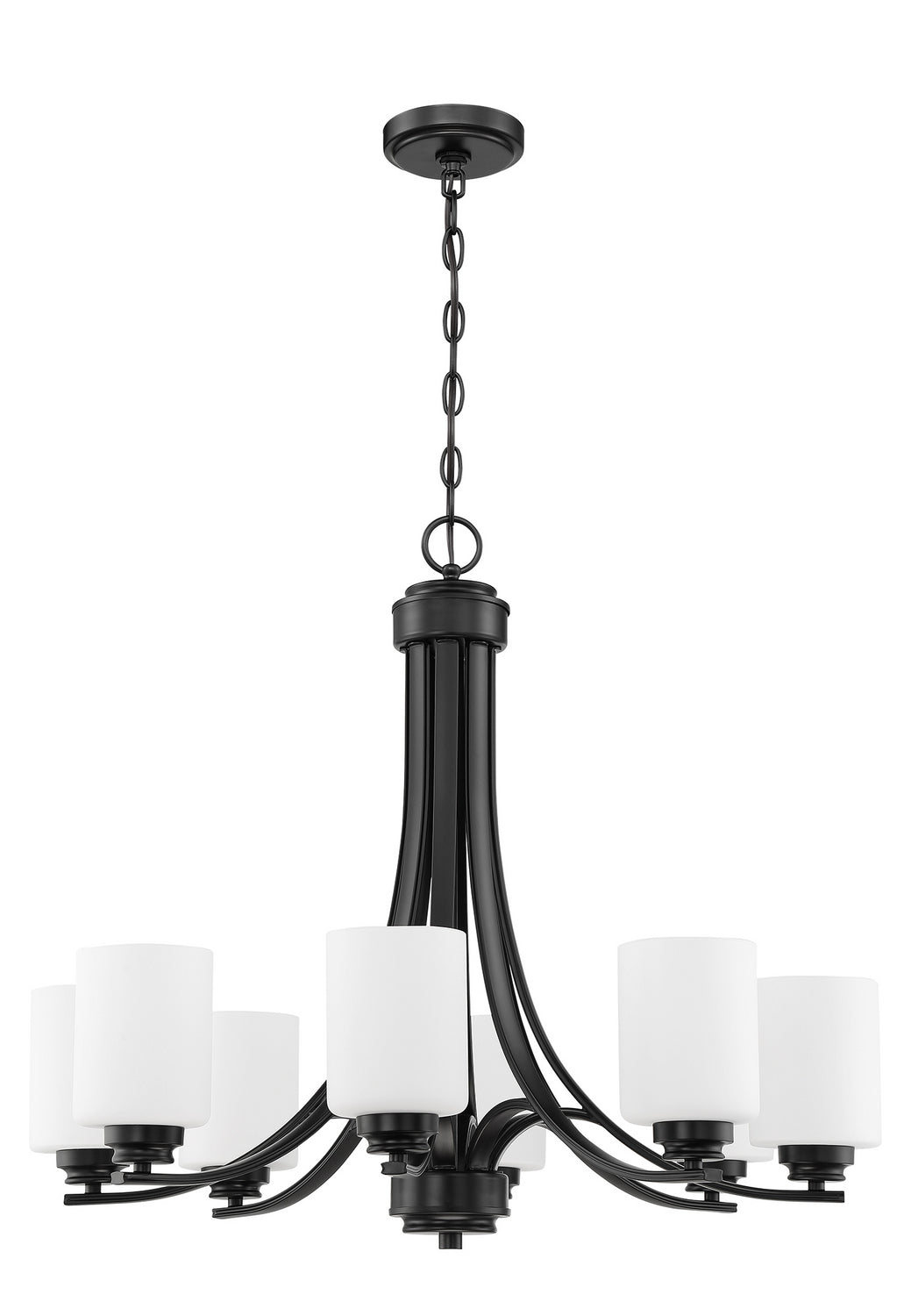 Craftmade - 50528 - Bolden Eight Light Chandelier in Mulltiple Finishes - Bolden