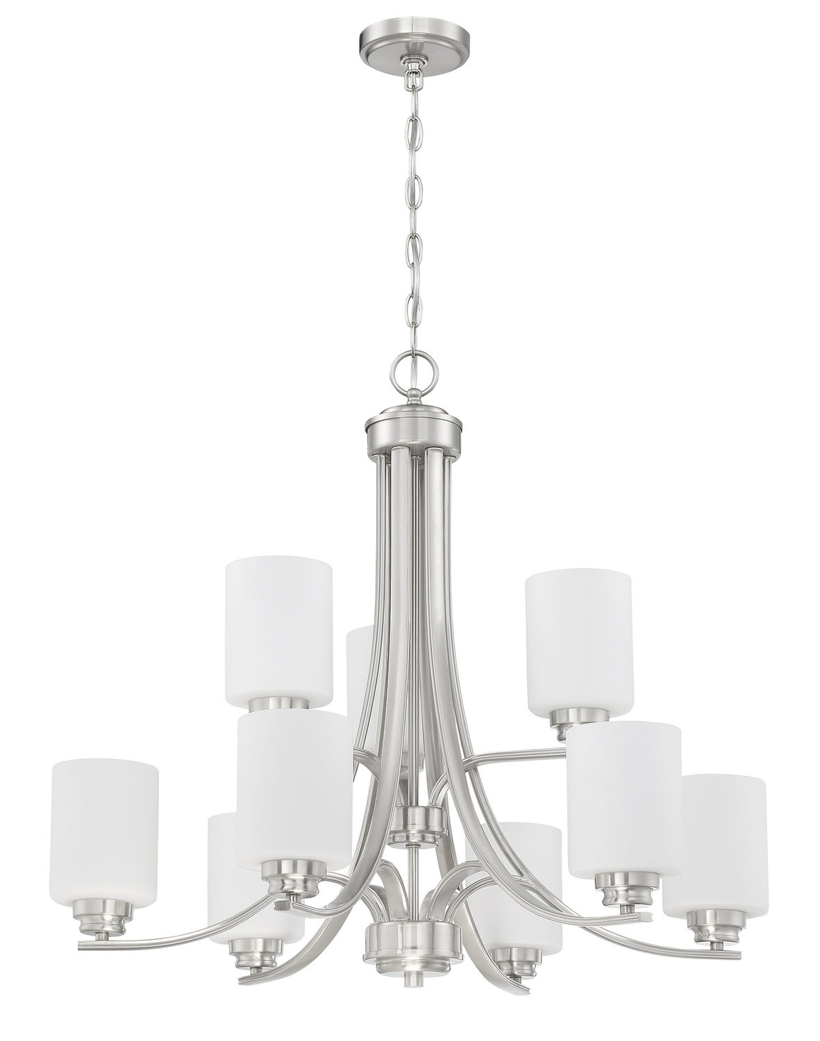 Craftmade - 50529 - Bolden Nine Light Chandelier in Mulltiple Finishes - Bolden