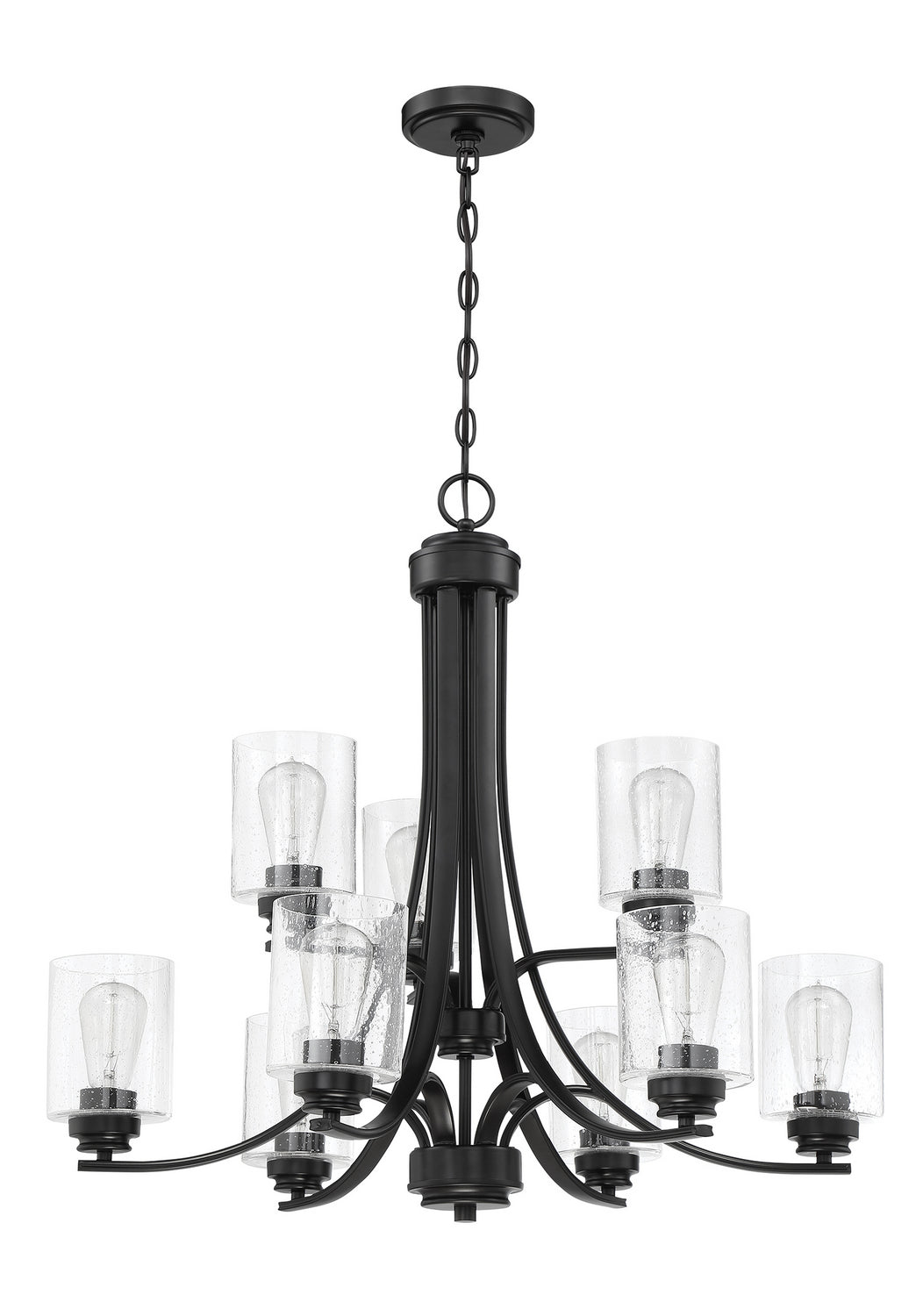 Craftmade - 50529 - Bolden Nine Light Chandelier in Mulltiple Finishes - Bolden