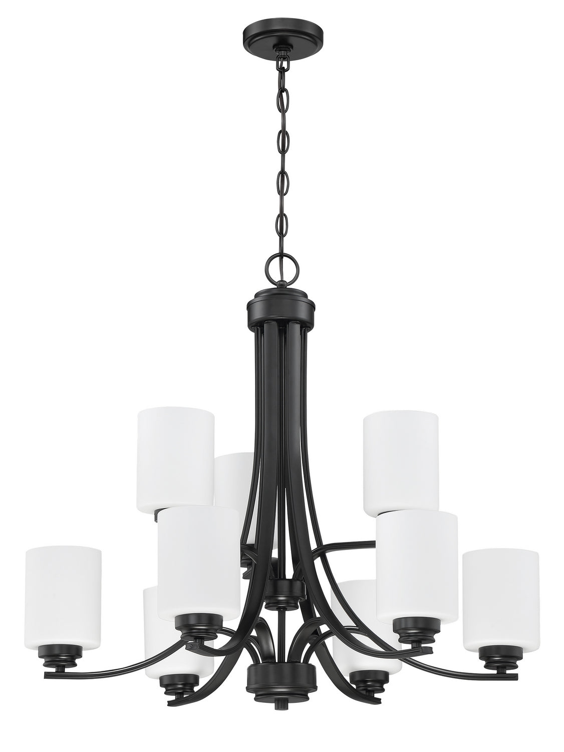 Craftmade - 50529 - Bolden Nine Light Chandelier in Mulltiple Finishes - Bolden