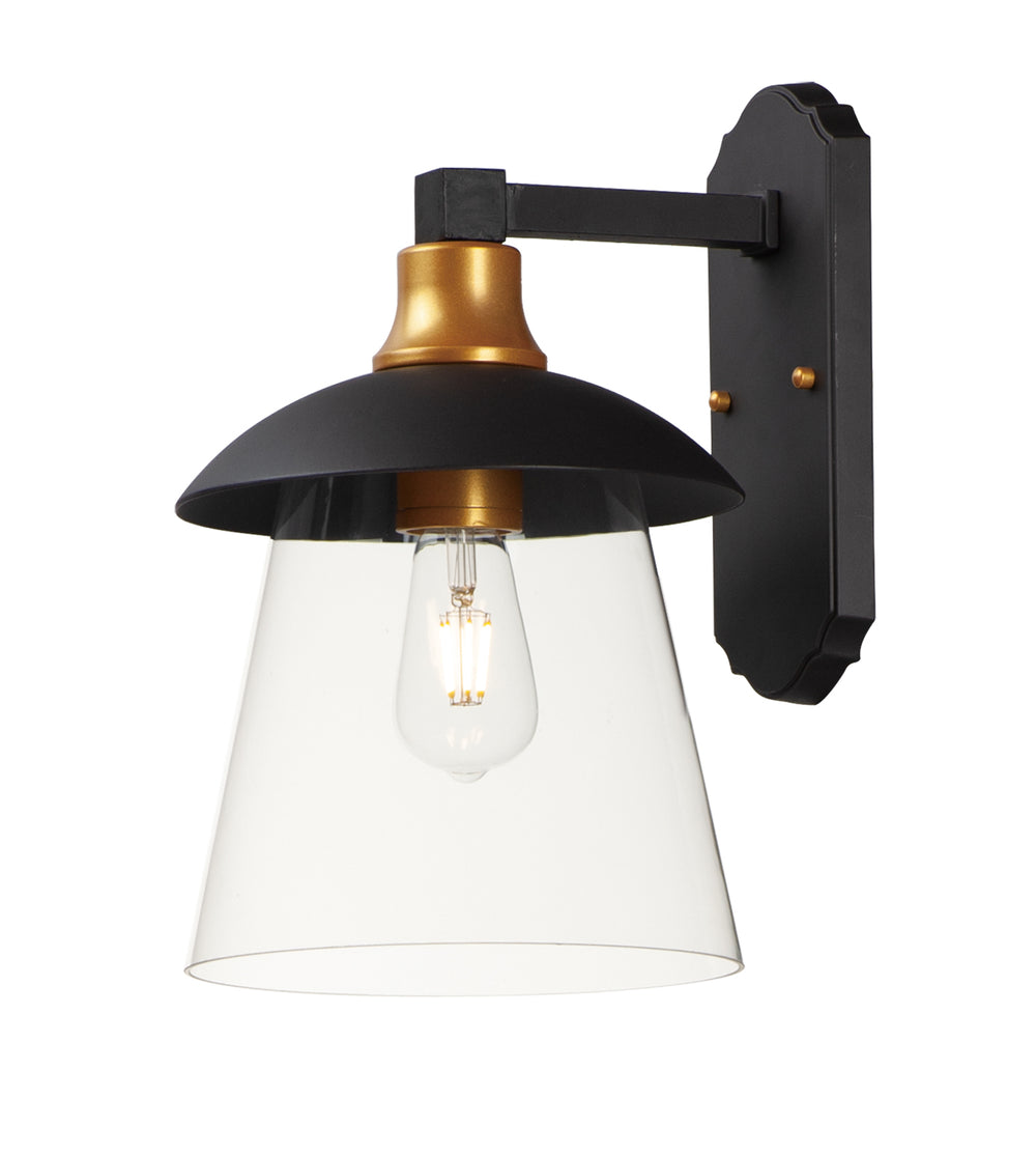 Maxim - 10316CLBZGLD - LED Outdoor Wall Sconce - Crib - Bronze / Gold