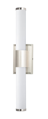 Maxim - 52115WTSN - LED Bath Vanity - Optic - Satin Nickel