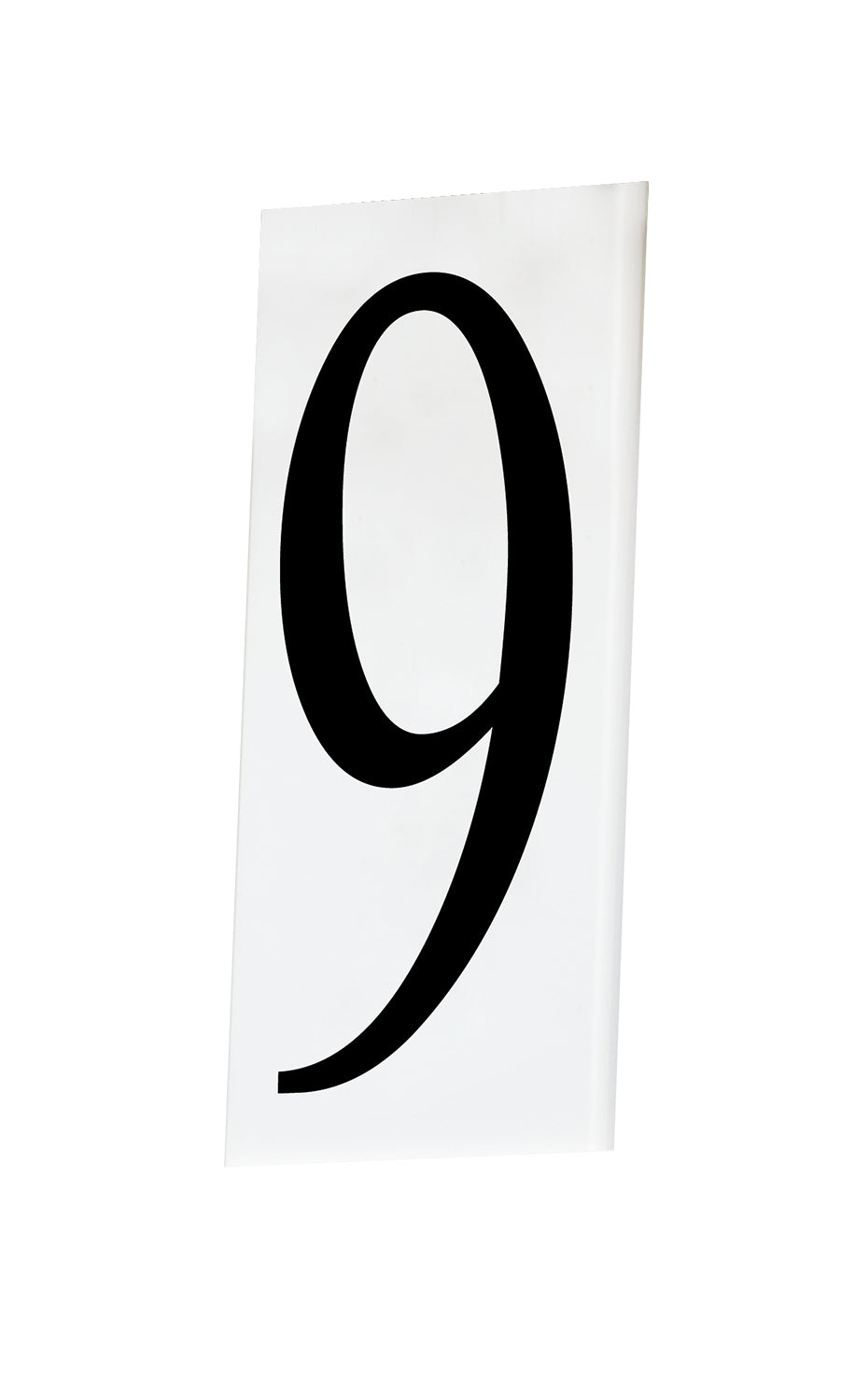 Maxim - 53619WT - House Number 9 - Address - White