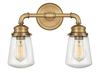 Hinkley - 5032HB - LED Bath - Fritz - Heritage Brass