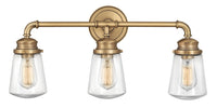 Hinkley - 5033HB - LED Bath - Fritz - Heritage Brass