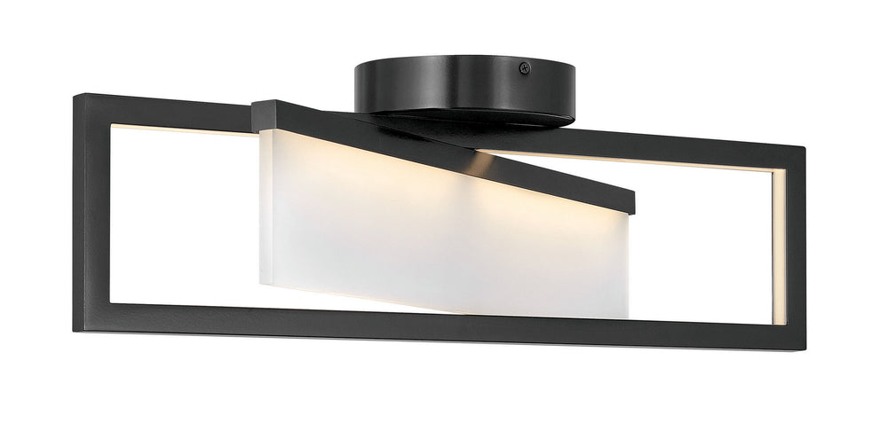 Hinkley - 32503BLK - LED Foyer Pendant - Folio - Black