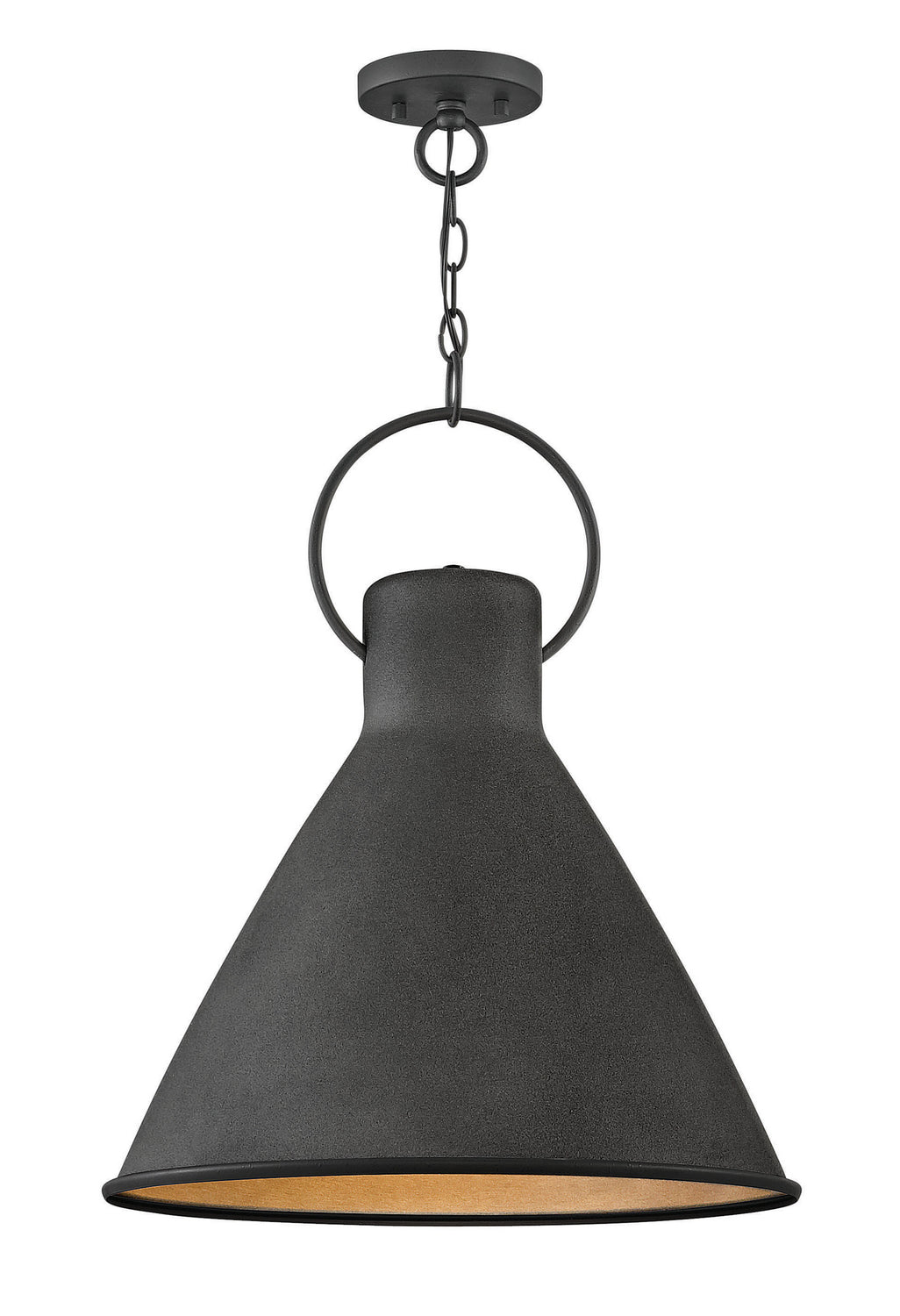 Hinkley - 3555DZ - LED Pendant - Winnie - Aged Zinc