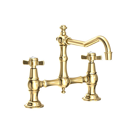 Kitchen Bridge Faucet in Multiple Finishes