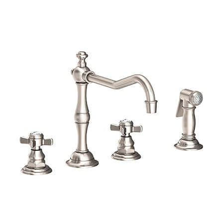 Kitchen Faucet With Side Spray in Multiple Finishes