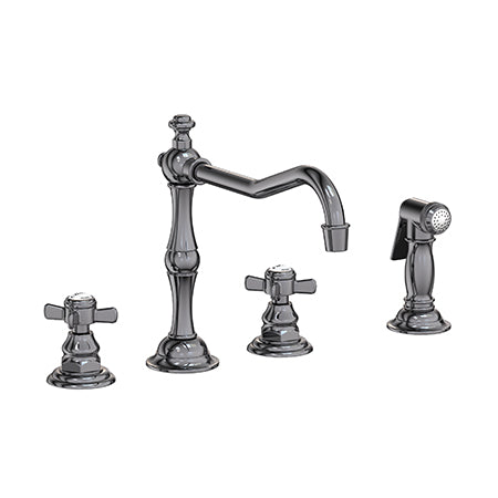 Kitchen Faucet With Side Spray in Multiple Finishes