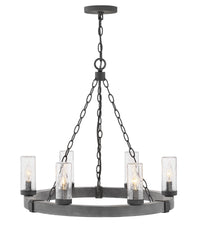 Hinkley - 29206DZ-LL - LED Chandelier - Sawyer - Aged Zinc