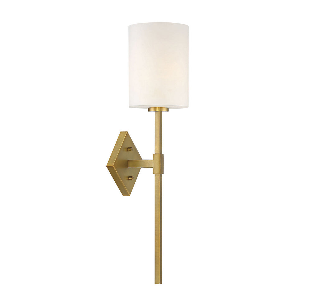 Savoy House - 9-0902-1-322 - One Light Wall Sconce - Destin - Warm Brass